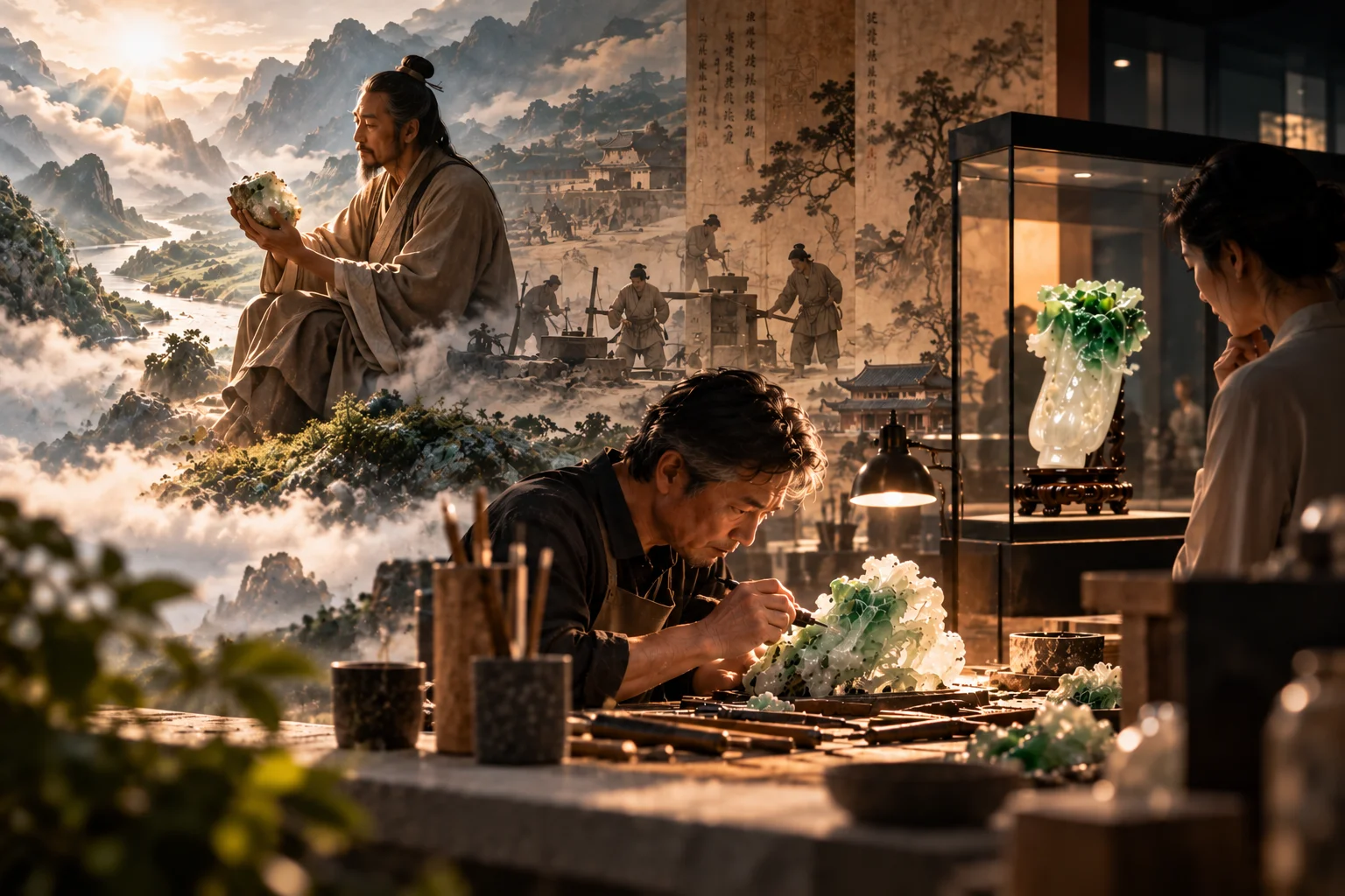 一塊古老的玉，如何長出屬於當代的形狀？