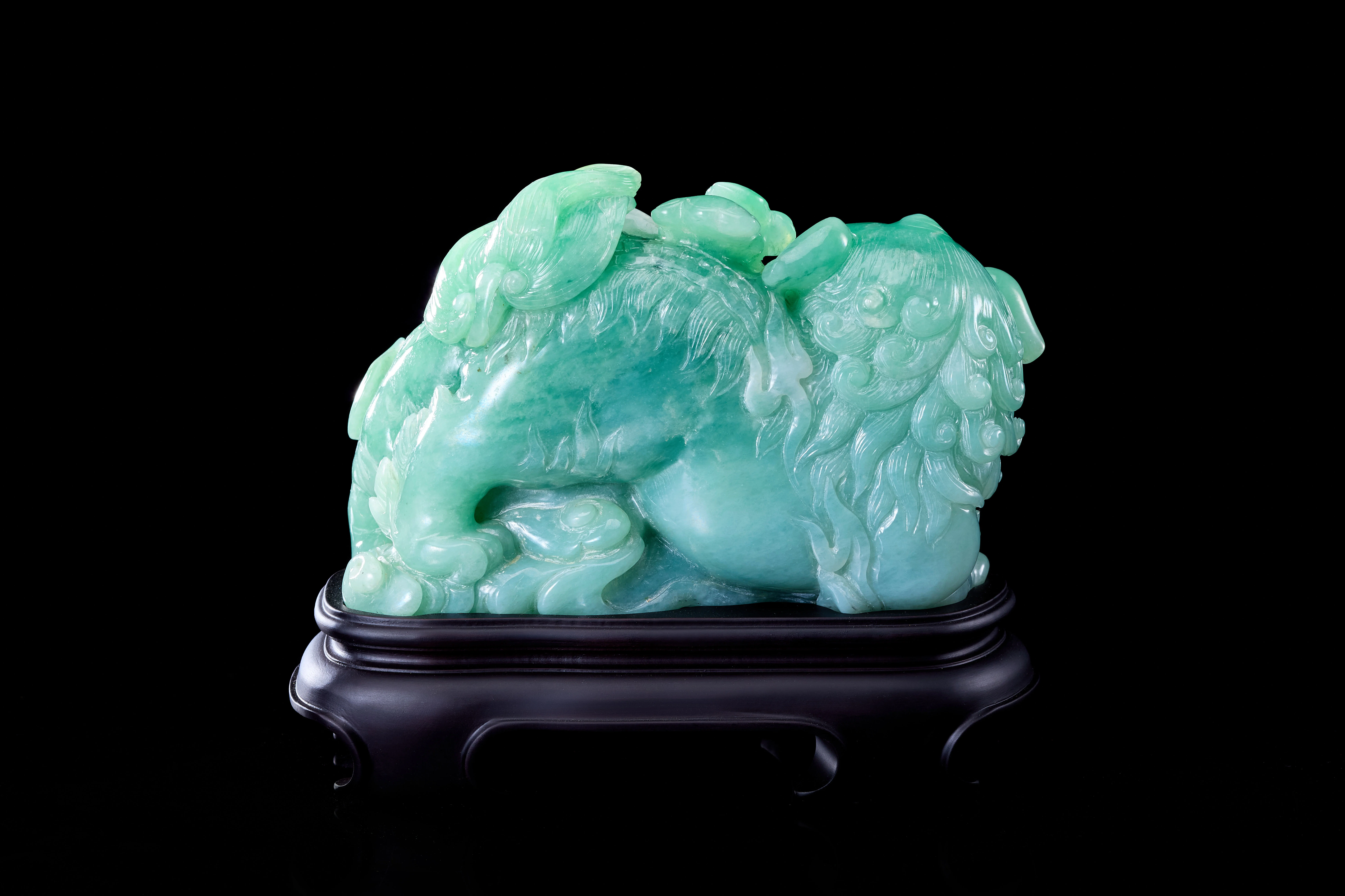 雙獅獻喜